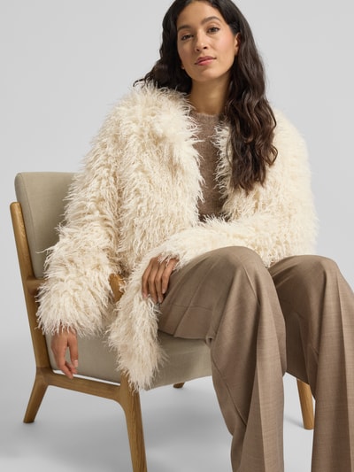 GUIDO MARIA KRETSCHMER WOMAN Jack met imitatiebont, model 'Chayenne' Offwhite - 3