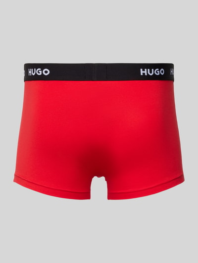 HUGO Trunks mit elastischem Logo-Bund im 3er-Pack Oliv 3