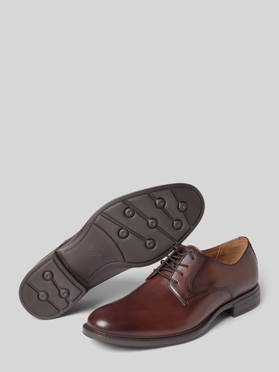 Tamaris Schnürschuhe aus echtem Rindsleder Dunkelbraun 4