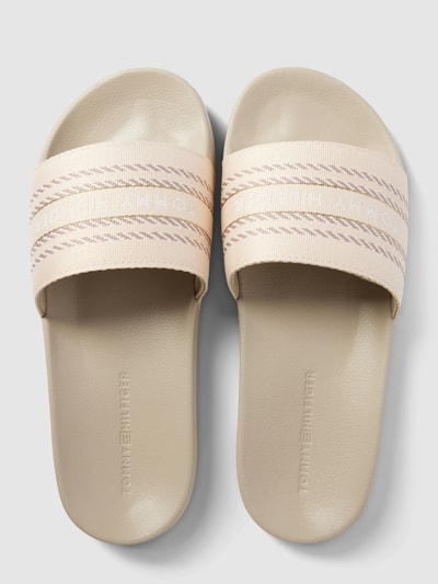 Tommy Hilfiger Slides mit Label-Details Beige 4