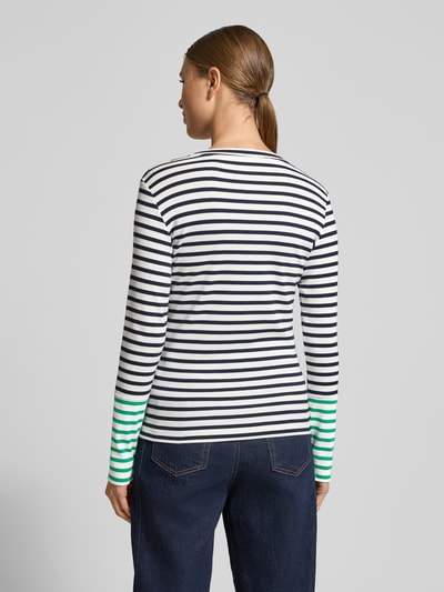 Marc Cain Shirt met lange mouwen en labeldetail Groen - 5