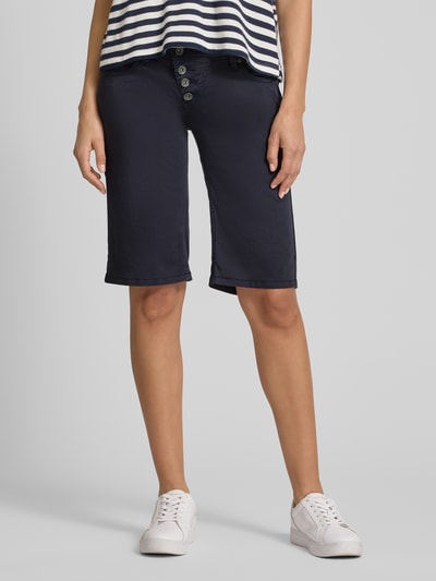 Buena Vista Szorty o kroju regular fit z 5 kieszeniami model ‘Malibu’ Granatowy 4