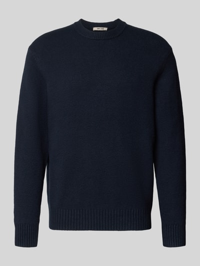ONLY & SONS Pullover mit Strukturstrick Marine 1