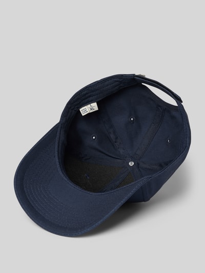 Knowledge Cotton Apparel Basecap mit Label-Detail Marine 2