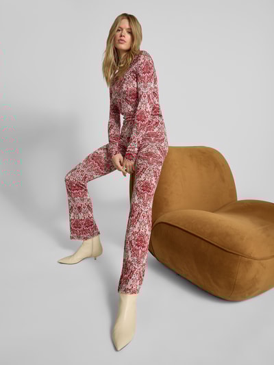 Rabanne Leggings mit elastischem Bund Rot 3