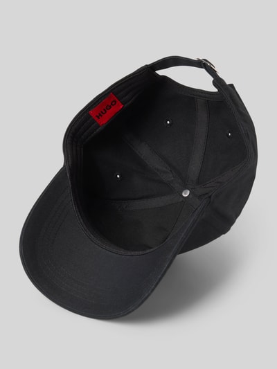 HUGO Basecap mit Label-Print Modell 'Cara' Black 2