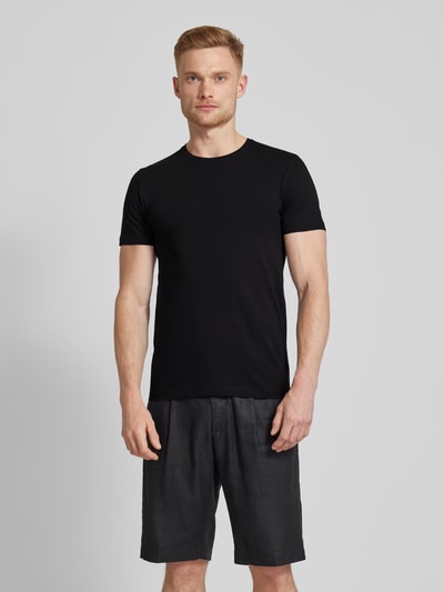 s.Oliver BLACK LABEL T-Shirt mit Rundhalsausschnitt Black 4