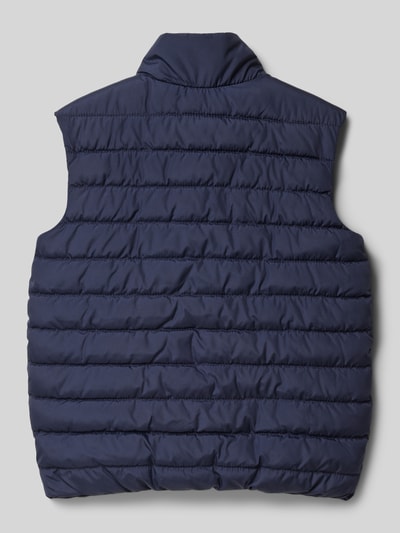 s.Oliver RED LABEL Regular Fit Steppweste mit Stehkragen Marine 3