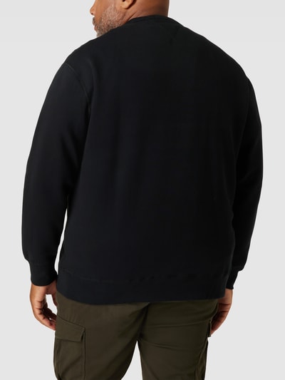 Polo Ralph Lauren Big & Tall PLUS SIZE sweatshirt met logostitching Zwart - 5