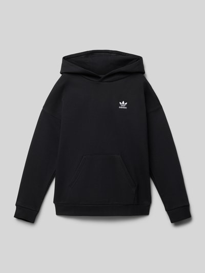 adidas Originals Loose Fit Hoodie mit Logo-Stitching Black 1