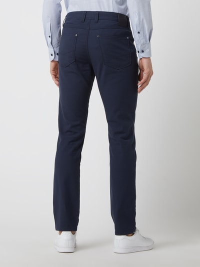 bugatti Gekleurde broek met stretch  Blauw gemêleerd - 5