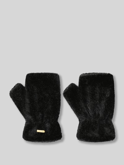 Barts Handschuhe in Fäustling-Optik mit offener Spitze Modell 'Britamu Fingerless' Black 1