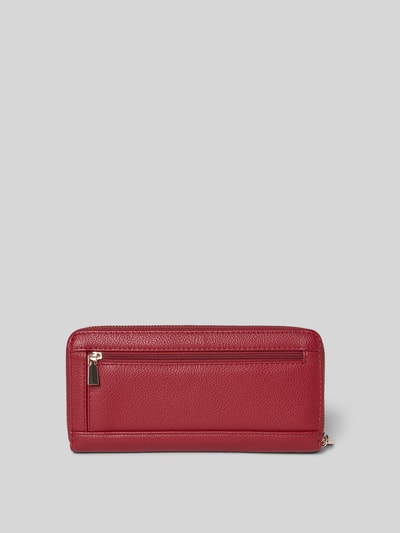 Guess Portemonnaie mit Label-Detail Modell 'GREGORIA' Rot 2