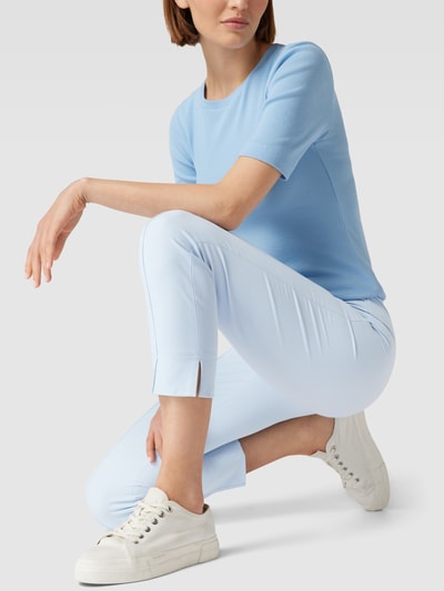 SEDUCTIVE Stoffhose mit Teilungsnähten Modell 'CAPRI' Hellblau 3
