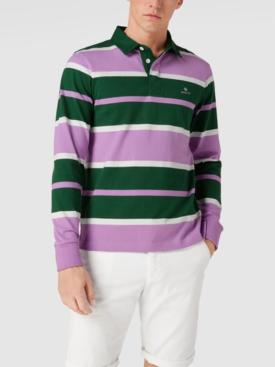 GANT Poloshirt met logostitching Violet - 4