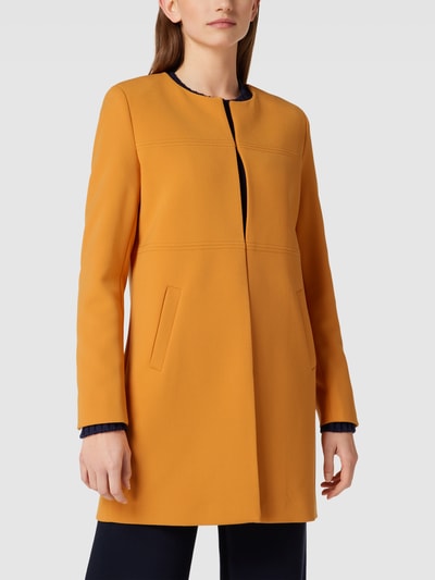 Christian Berg Woman Selection Lange blazer met haakjessluiting Oranje - 4