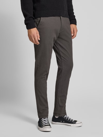 Jack & Jones Slim fit broek met steekzakken, model 'MARCO' Middengrijs - 4