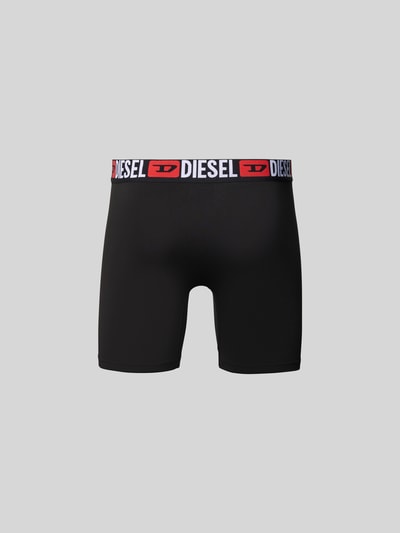 Diesel Boxershorts mit elastischem Logo-Bund Black 3