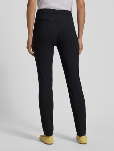 Christian Berg Woman Stoffhose mit Eingrifftaschen Dunkelblau 5