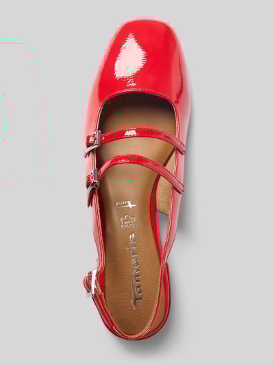 Tamaris Pumps mit Blockabsatz Rot 3