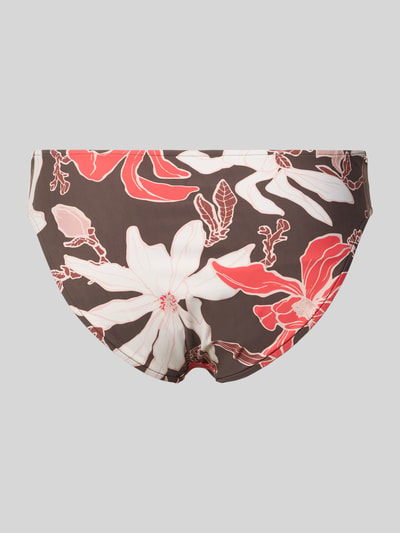 Produktfoto, Bikini-Slip mit Raffungen Modell 'Camolo' von Barts für Damen im floralen Muster, Material-Mix mit Stretch-Anteil, Regular-Fit
