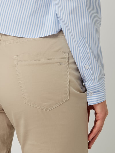 Brax Broek met stretch, model 'Mary' Beige - 3