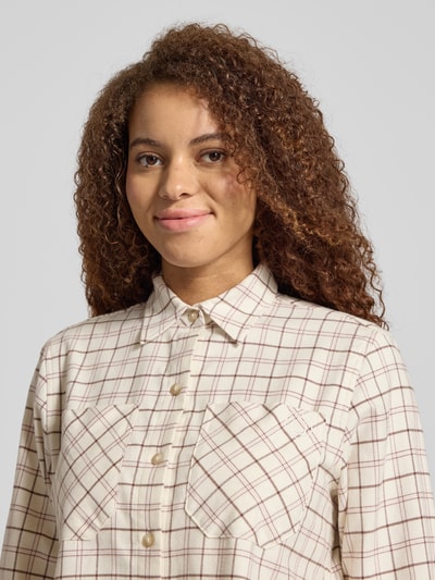 Hugo Blue Comfort fit overhemdblouse van puur katoen, model 'EBITANA_B' Offwhite - 3