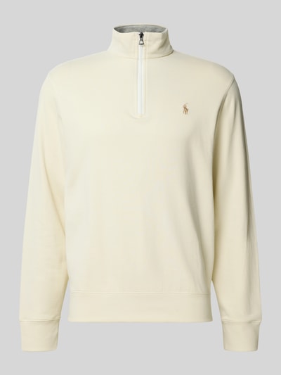 Polo Ralph Lauren Sweatshirt met labelstitching Ecru - 2
