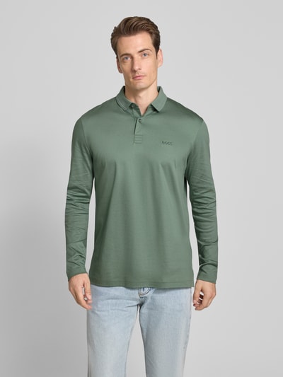 BOSS Green Regular fit poloshirt van puur katoen, model 'PIROL' Lindegroen - 4
