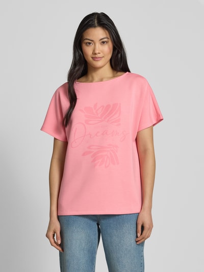 Christian Berg Woman T-Shirt mit Rundhalsausschnitt Pink 4