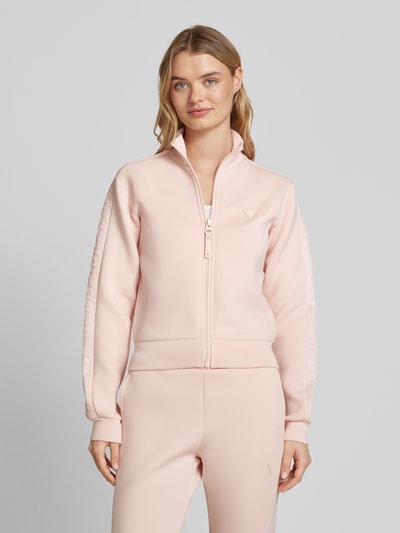 Guess Activewear Sweatjack met opstaande kraag, model 'NEW ALLIE' Rosé - 4