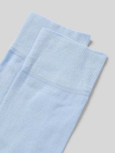 Christian Berg Men Sokken met elastische ribboordjes in een set van 2 paar Lichtblauw - 2