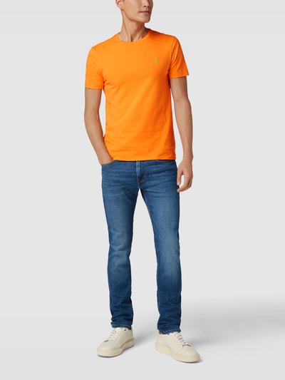 Polo Ralph Lauren T-shirt z wyhaftowanym logo Pomarańczowy 1
