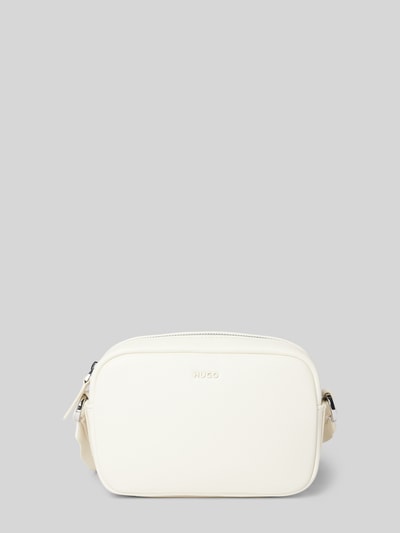 HUGO Handtas met schouderriem, model 'Bel 2.0' Ecru - 2