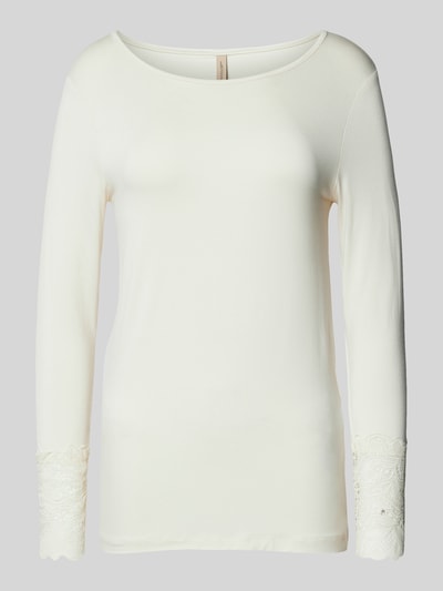 Soyaconcept Shirt met lange mouwen en ronde hals, model 'MARICA' Offwhite - 1