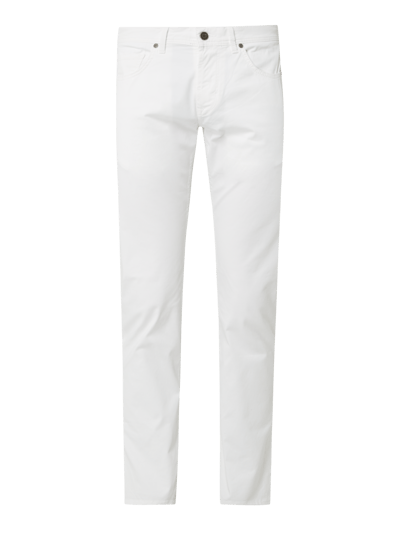 Baldessarini Regular Fit Hose mit Stretch-Anteil Modell 'Jack' Weiss 2