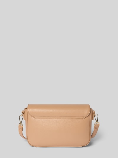 VALENTINO BAGS Torebka z detalem z logo model ‘SPECIAL MARTU’ Beżowy 3