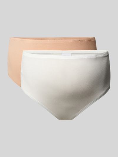 Mamalicious Umstands-Slip mit elastischem Bund Beige 1