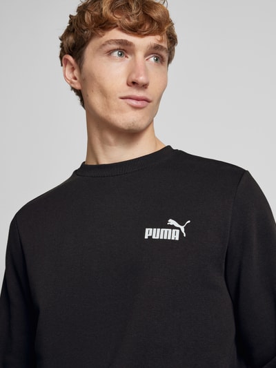 PUMA PERFORMANCE Bluza z nadrukiem z logo Czarny 3