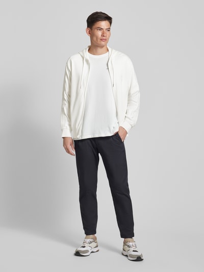 ARMANI EXCHANGE Sweatjacke mit Zweiwege-Reißverschluss Weiss 1