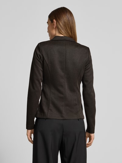 ICHI Slim Fit Blazer mit Viskose-Anteil Modell 'Kate' Dunkelbraun 5