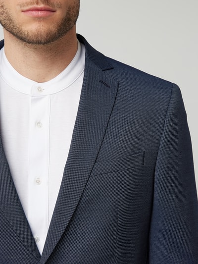 s.Oliver BLACK LABEL Colbert met 2 knopen met stretch  Blauw - 3