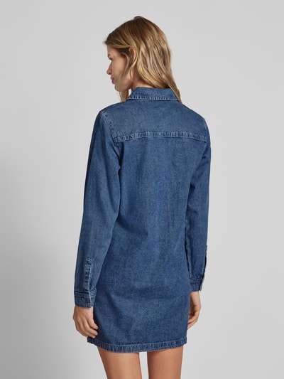 Noisy May Jeanskleid mit Umlegekragen Modell 'NEW' Jeansblau 5