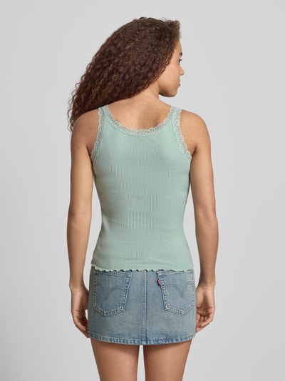 ONLY Slim Fit Tank Top aus Bio-Baumwoll-Mix Modell 'SARA' Schilf 5