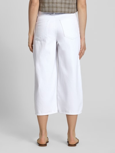 ONLY Regular Fit Culotte aus reiner Baumwolle Modell 'GIANNA' Weiss 5