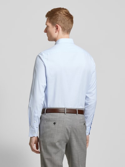 Tommy Hilfiger Business-Hemd mit Button-Down-Kragen Modell 'Henry' Bleu 5