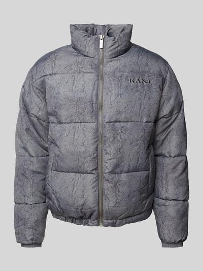 KARL KANI Steppjacke mit Label-Stitching Anthrazit 1