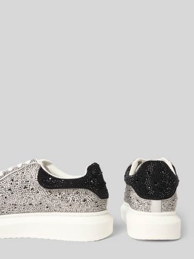 Steve Madden Sneaker mit Allover-Nietenbesatz Modell 'Icebox' Silber 2
