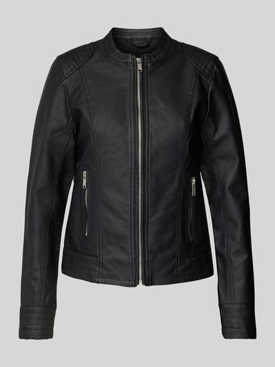 B.Young Jacke mit Reißverschlusstaschen Modell 'Acom' Black 1