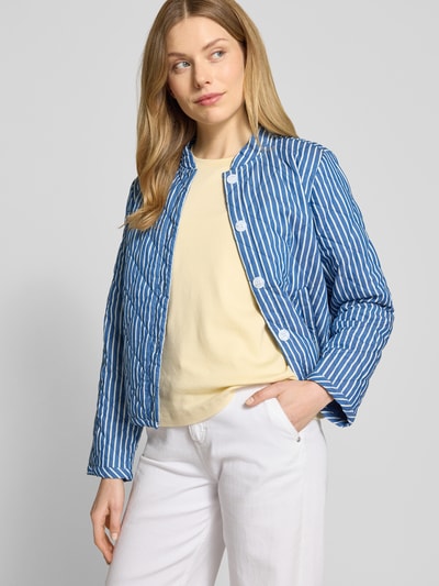 LOLLYS LAUNDRY Steppjacke mit Stehkragen Modell 'Emilia' Blau 3